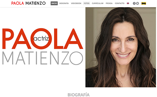 actriz Paola Matienzo